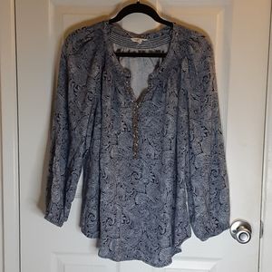 Krazy Kat Peasant Plus Size Top